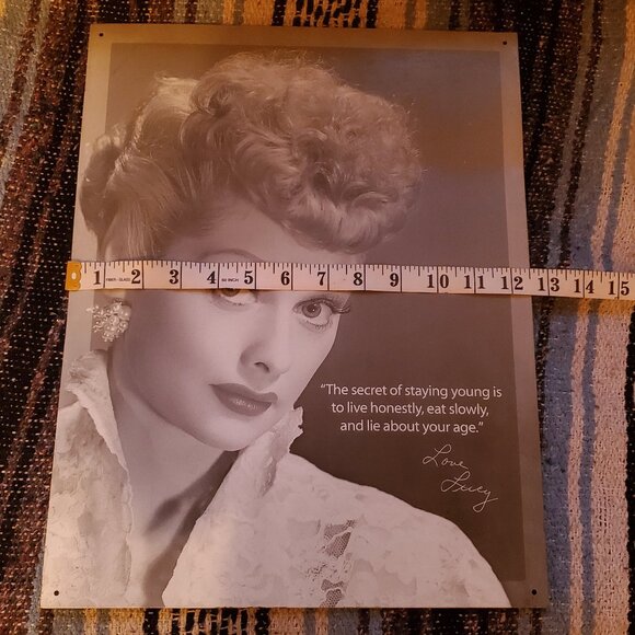 Lucille Ball tin sign - Picture 6 of 7